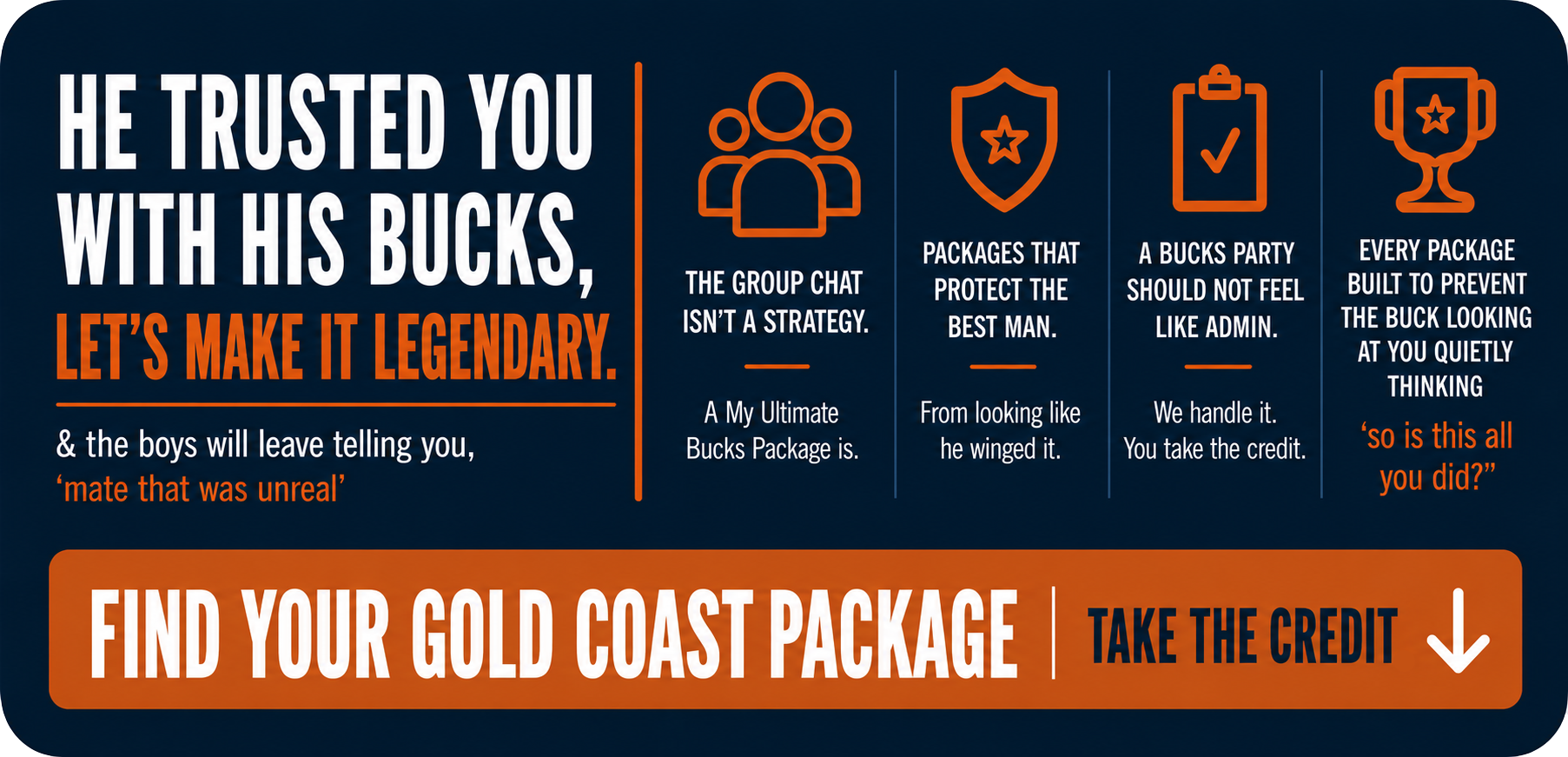 My Ultimate Bucks Ideas Gold Coast by My Ultimate Bucks